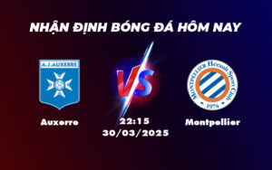 auxerre montpellier 30 03 ligue 1